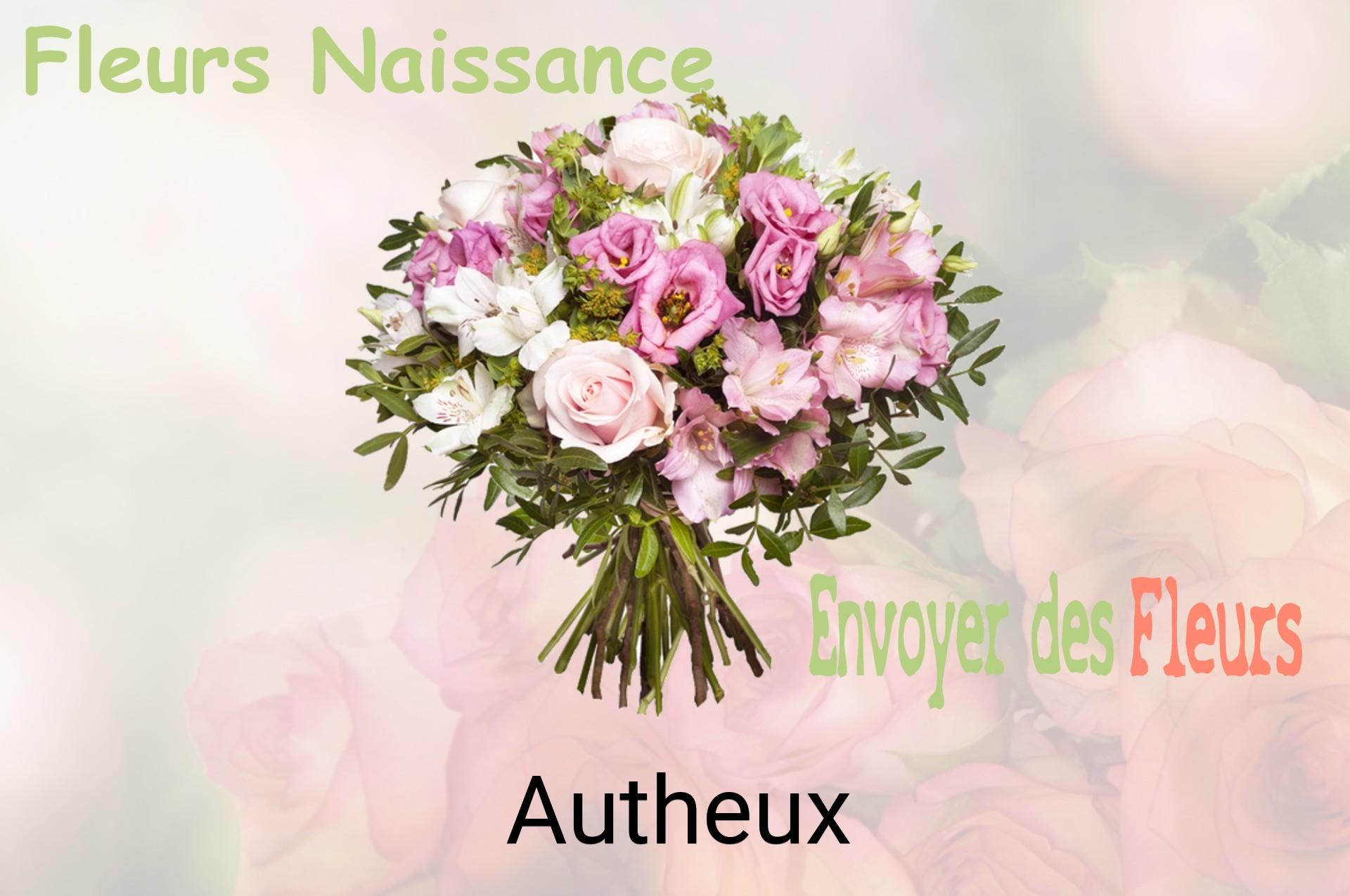 Bouquet de fleurs de naissance livré à Autheux